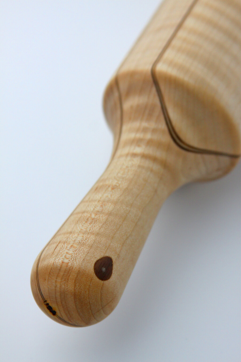 Monster Size Maple With Walnut Violin Purfling Style Inlay - Image 16