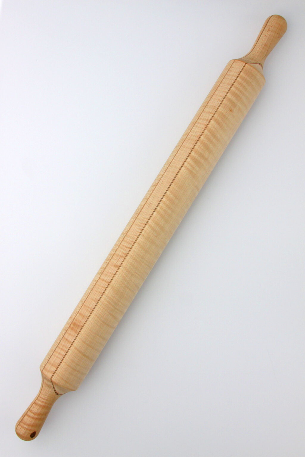 Monster Size Maple With Walnut Violin Purfling Style Inlay