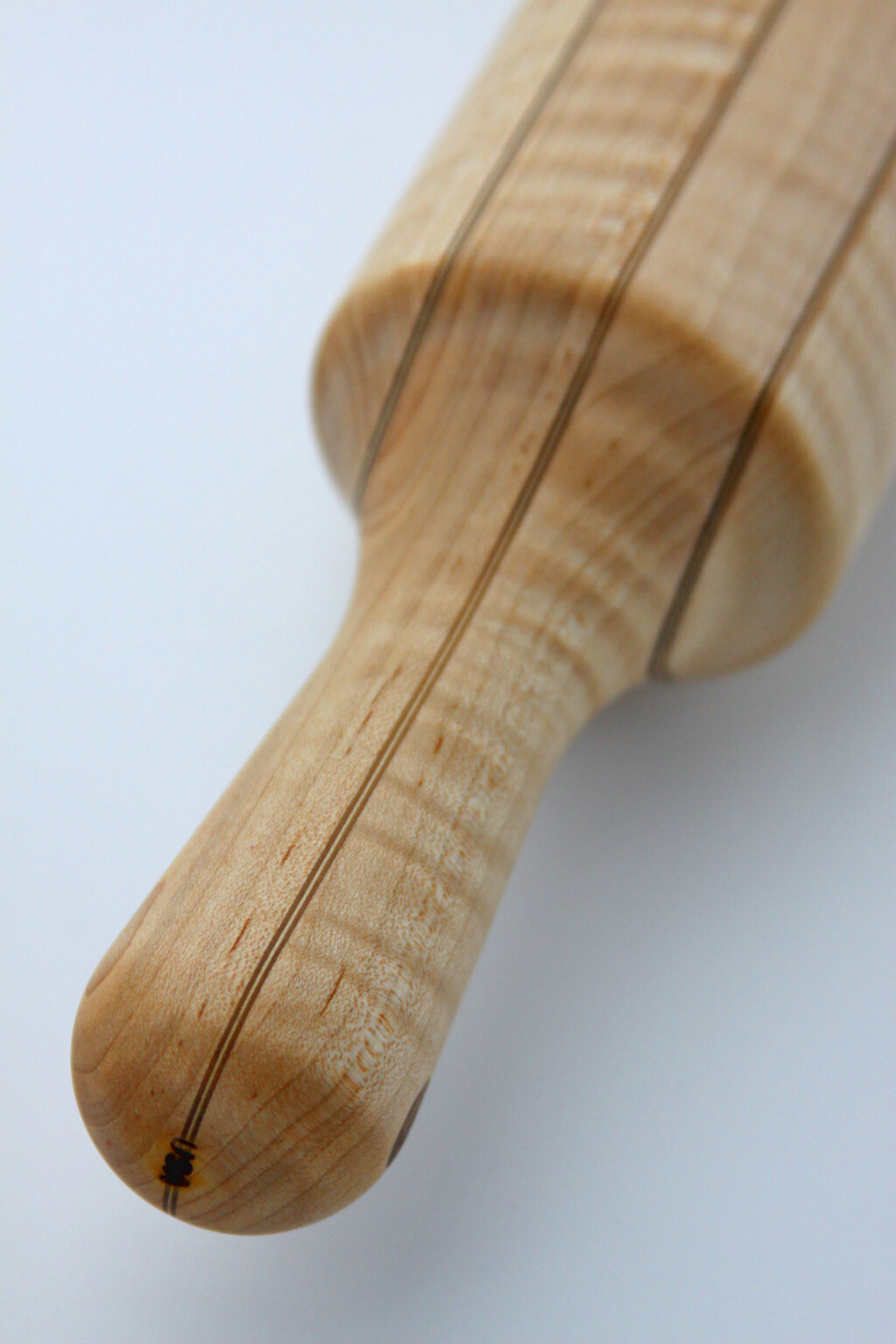 Monster Size Maple With Walnut Violin Purfling Style Inlay - Image 9