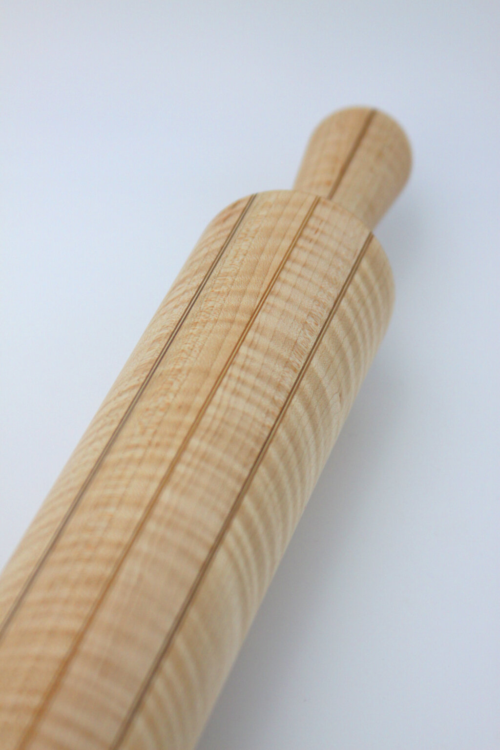 Monster Size Maple With Walnut Violin Purfling Style Inlay - Image 8