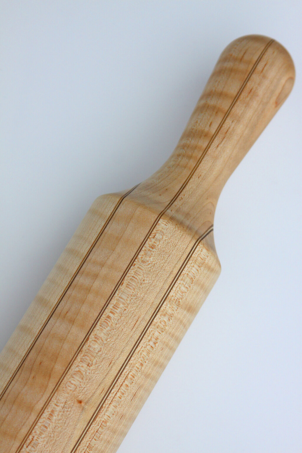 Monster Size Maple With Walnut Violin Purfling Style Inlay - Image 5
