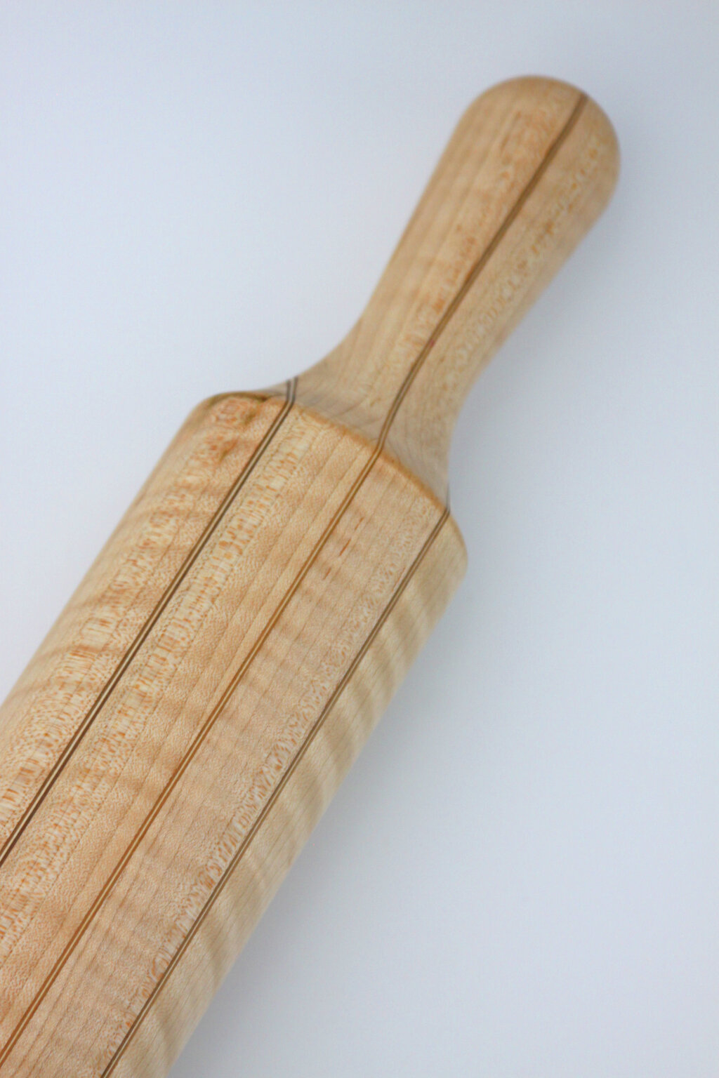 Monster Size Maple With Walnut Violin Purfling Style Inlay - Image 4